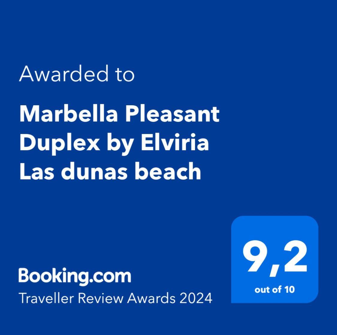Marbella Pleasant Duplex By Elviria Las Dunas Beach Экстерьер фото